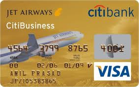 Jet Airways Citibank Credit card