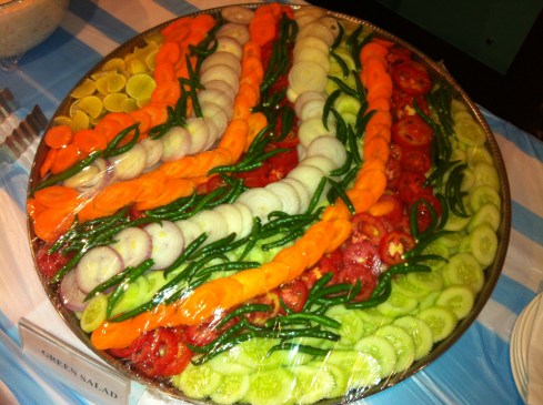 Salads Fresh vegetable salads