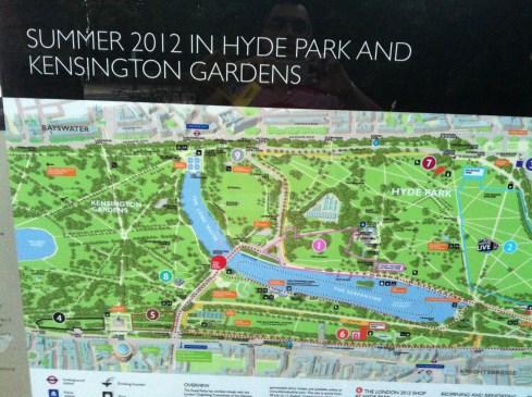 Map a walk @ Hydepark