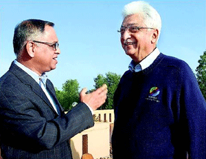 Naryana-Murthy-with-Azim-Premji