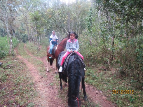 childhood days Horse ride