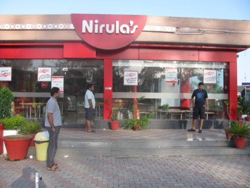 Nirula's Just after Pthankot, No breakfast before 8 AM