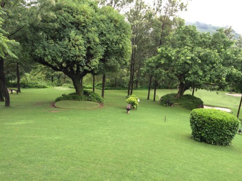 well maintained gardens fresh verdant greenery