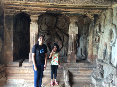 Hindu rock architecture. rock cut caves