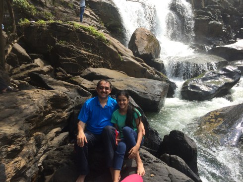 trekking activity trek up the Kosalli Falls