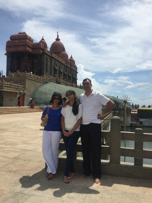 Kanyakumari temple and the Travancore Kings palace Suchindram temple