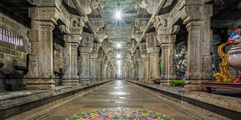best Ekambareshwar Temple in Kanchipuram Ekambareshwar Temple inner view