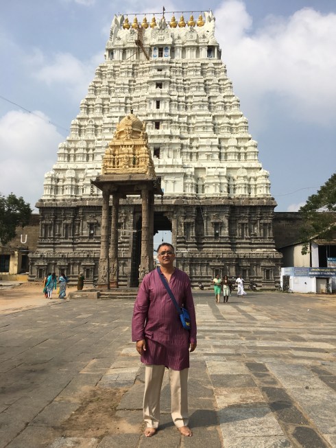 majestic Gopuram with its intricate carvings majestic Gopuram